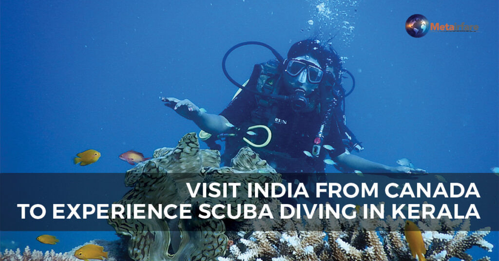 Travel Canada to India to experience Scuba Diving in India (Kerala)